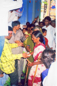 RICE PACKETS DISTRIBUTION